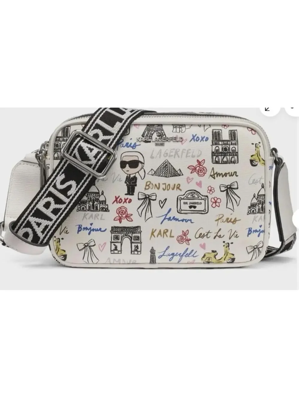 Karl Lagerfeld Paris Maybelle Crossbody - Picture 1 of 8